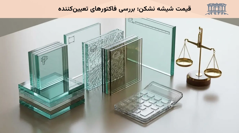قیمت شیشه نشکن: بررسی فاکتورهای تعیین‌کننده