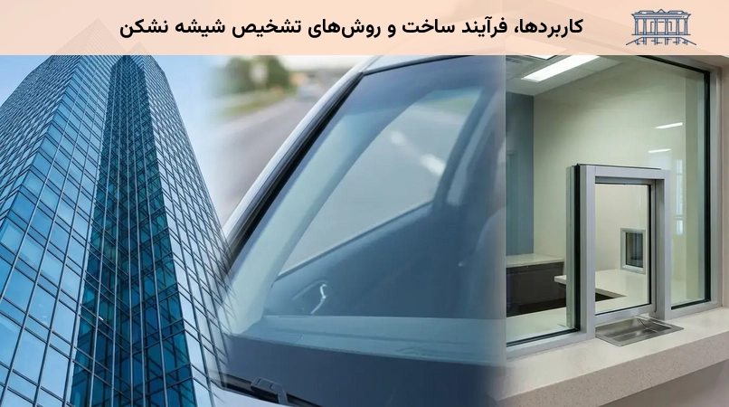 کاربردها، فرآیند ساخت و روش‌های تشخیص شیشه نشکن