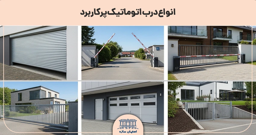 انواع درب اتوماتیک