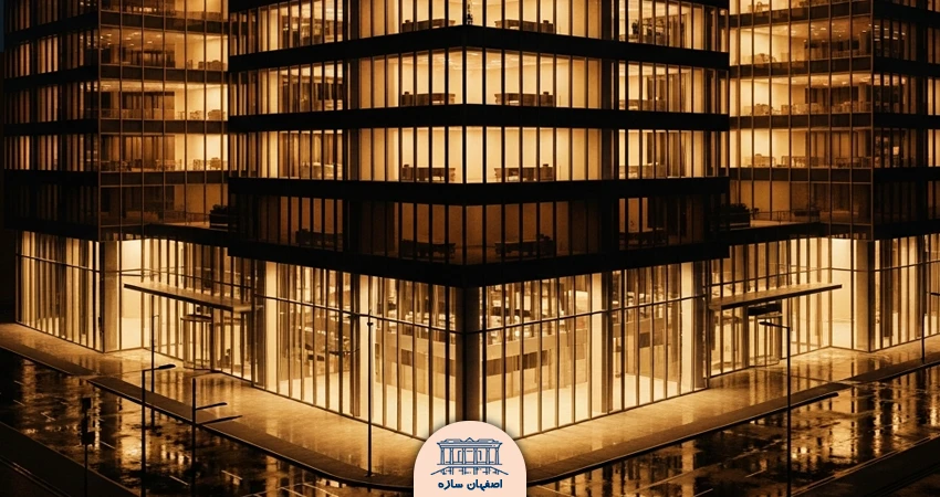 نمای کرتین وال