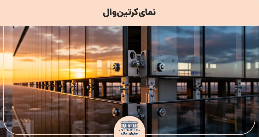 نمای کرتین وال