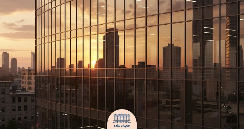 نمای کرتین وال