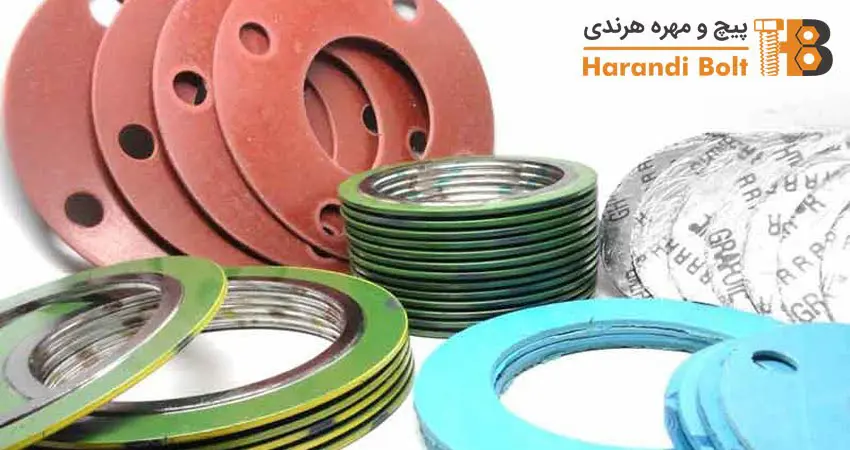 تولید و فروش انواع واشرهای فلزی به قیمت عمده در فروشگاه هرندی