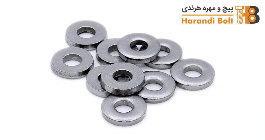 انواع واشرهای فلزی